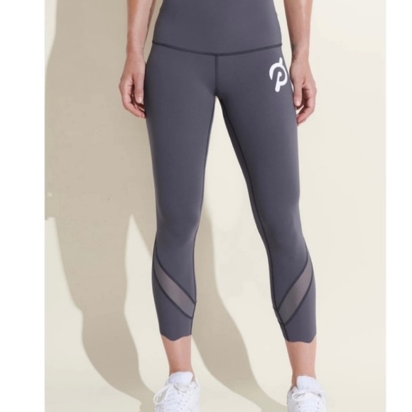 lululemon athletica Pants - Lululemon Peloton Crop Scallop Legging NWOT